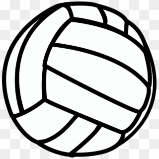 19 Ball Vector Waterpolo Huge Freebie Download For - Volleyball Clipart Black And White, HD Png Download