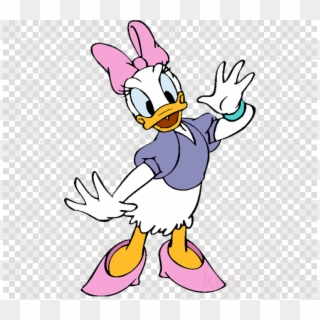 Daisy Duck Cartoon Clipart Donald Duck Daisy Duck Minnie - Piglet Winnie The Pooh Png, Transparent Png