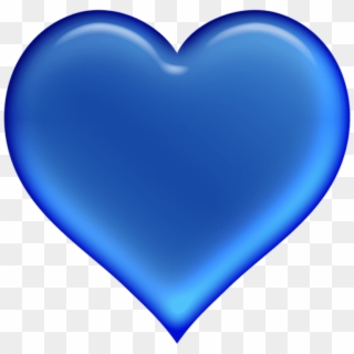 Free Png Download Blue Heart Emoji Transparent Png - Heart, Png Download