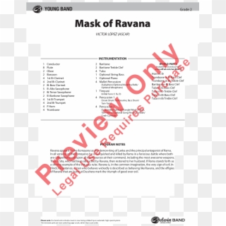 Mask Of Ravana Thumbnail - Cuphead Kings Court Sheet Music, HD Png Download