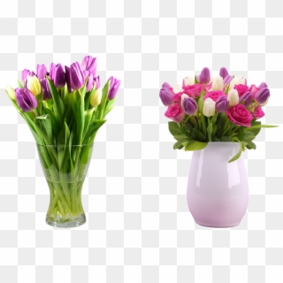 Bouquet, A Vase With A Flower, Vase, Flowers - Flower, HD Png Download