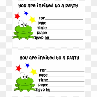 Free Printable Birthday Invitation Cards With Photo - Printable Birthday Invitations, HD Png Download