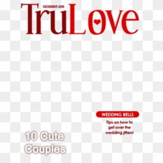 Magazine Cover Png Hd - Wedding Magazine Template Png, Transparent Png