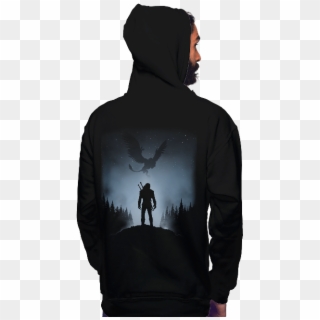 The White Wolf - Doomguy Hoodie, HD Png Download