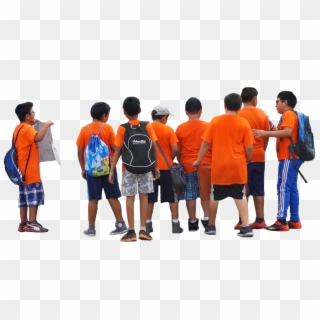 Kids Group Standing - Crew, HD Png Download