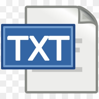 Text Clipart Transparent - Txt File, HD Png Download
