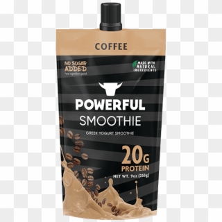 Coffee Smoothie - Powerful Yogurt Smoothie, HD Png Download
