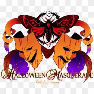 Halloween Masquerade Event By Godsglaow - Hair Salon, HD Png Download