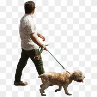 Dog Walking Png - Man With Dog Png, Transparent Png