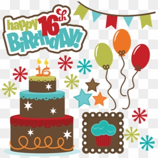 Large Happy16thbirthday-boy - Happy 16 Birthday Transparent, HD Png Download