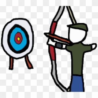 Archery Clipart Bow Arrow Target - Archery, HD Png Download