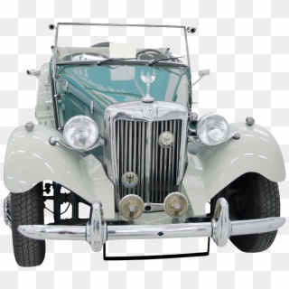 Hand Painted A White Car Png Transparent - Car, Png Download