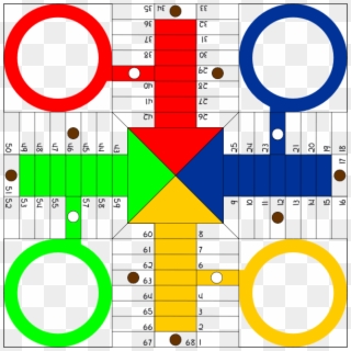 Parchis Board, HD Png Download