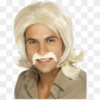 Blonde Wig - Guy With Blonde Wig, HD Png Download