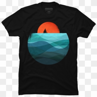 Ocean Wave - Shirt, HD Png Download