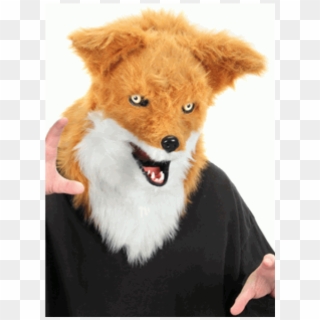 Furry Fox Mouth Mover Mask At Cosplay Costume Closet - Mouth Moving Mask, HD Png Download