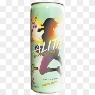 Atlia Battle Angel Green Tea Can - Energy Shot, HD Png Download