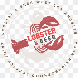 Home - Menu - Lobster And Beer Logo, HD Png Download