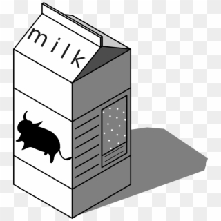Kick The Carton - Low Fat Milk Cartoon, HD Png Download