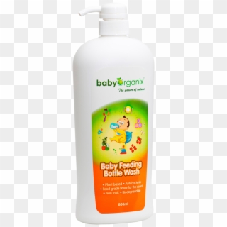 What's In Your Family's Toiletries Baby Milk Bottle - Baby Organic Bottle Wash, HD Png Download
