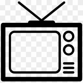 Picture Freeuse Library Television A Cohort Or Fiend - Radio And Tv Icon, HD Png Download
