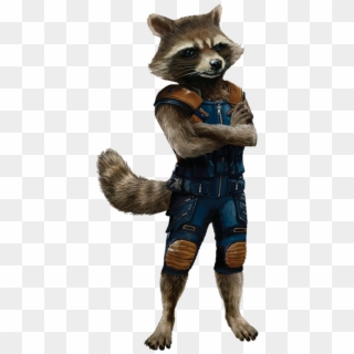 Guardians Of The Galaxy 2 Png - Rocket Raccoon Costume, Transparent Png