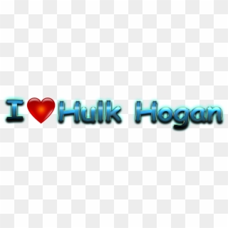 Hulk Hogan Love Name Heart Design Png - Graphic Design, Transparent Png