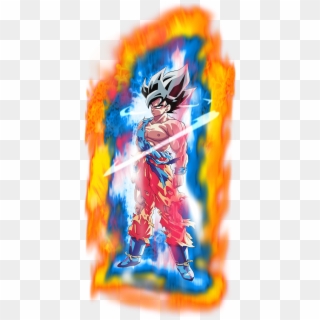 Ethan Was Training Intensely In The Hyperbolic Time - Goku Ultra Instinct Aura, HD Png Download