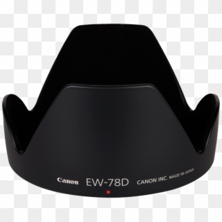 Canon Lens Hood Ew-78d For Lens With 78mm Hood Diameter - Lens Hood, HD Png Download