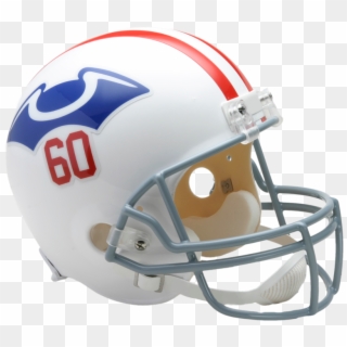 Patriots Helmet Png - New England Patriots Throwback Helmet, Transparent Png