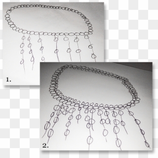 Some Of The Beads Photos Of Sketches Client Sent To - Choker, HD Png Download