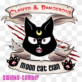 Catmoon Small - Sailor Moon Punk, HD Png Download