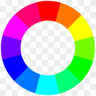 File - Circulo Cromatico - Svg - Color Wheel For Rgb, HD Png Download