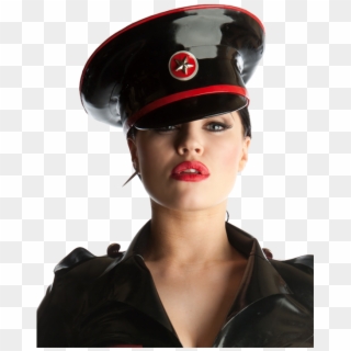 Latex Military Hat , Png Download, Transparent Png