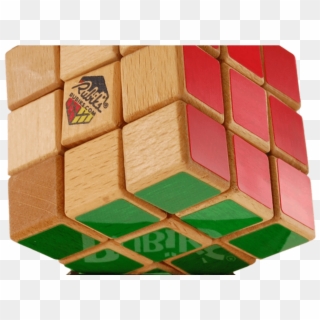 Rubik's 40th Anniversary Wood Edition Cube Rubik's - Wooden Rubik's Cube, HD Png Download