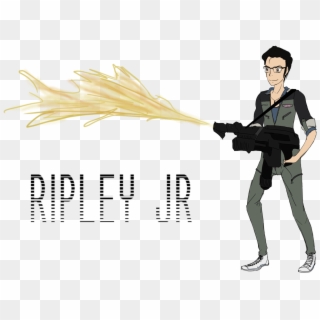 Art Piece Of Markiplier Requesting Himself As Ripley - Cartoon, HD Png Download
