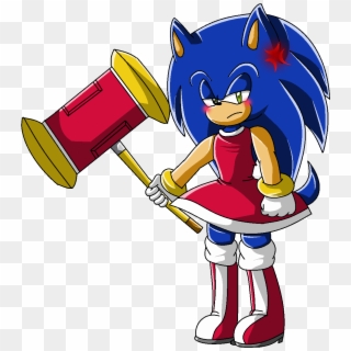 Do You Know Sonic The Hedgehog - Sonic The Hedgehog Crossdress, HD Png Download