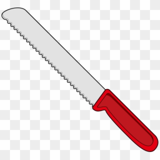 Clipart Freeuse Download Knife Clipart Butcher Free - Bread Knife Clipart, HD Png Download