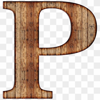 Wooden Capital Letter P - Letter P Transparent Background, HD Png Download