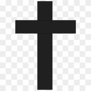 Christian Cross Silhouette Celtic Cross Symbol - Silhouette Cross, HD Png Download