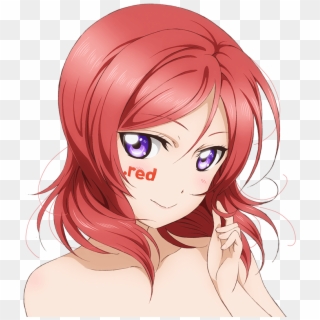 Love Live Girls Get Naked For Collaboration With A - Love Live Maki Transparent, HD Png Download