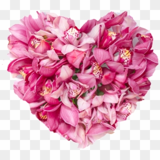 Heart With Flowers, HD Png Download