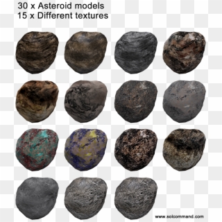 Low Poly Asteroids 3d Model Low Poly Obj Mtl 1 - Lavender Sugar Scrub Printable Labels, HD Png Download