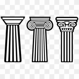 Column Ancient Greece Classical Order Ancient Greek - Columns Greek, HD Png Download
