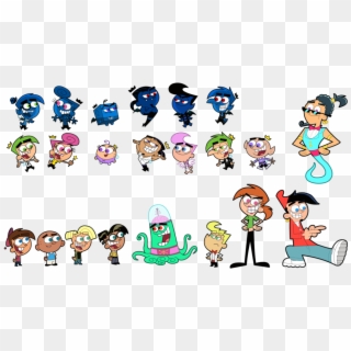 Fairly Odd Parents Character Design, HD Png Download
