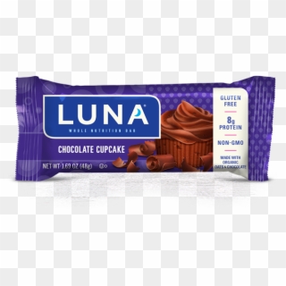 Chocolate Cupcake Packaging - Luna Bar Chocolate Cupcake, HD Png Download