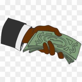 Money Bag Currency Electronic Funds Transfer - Money In Hand Png, Transparent Png