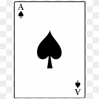 Spade - Ace Of Spades Clipart, HD Png Download
