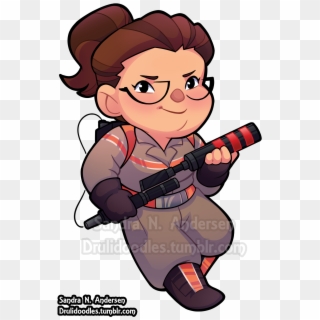 Abby Yates Harold Ramis, Ghostbusters 2016, Ghost Busters, - Ghostbuster Girl Movie Funny Cartoon, HD Png Download