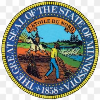 Mn Stateseal - Minnesota State, HD Png Download